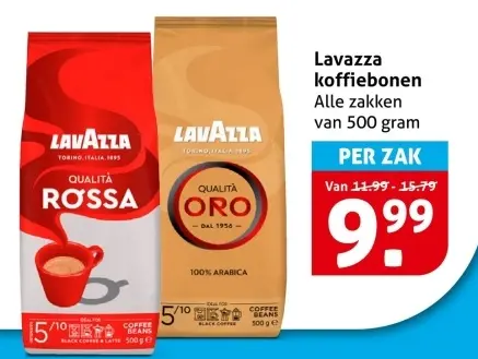 Aanbieding: Lavazza koffiebonen