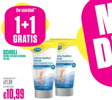 Aanbieding: Scholl Crème Intense Voeding 150 ml