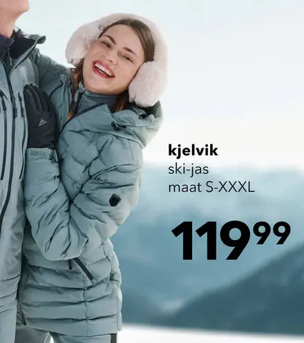 Aanbieding: Kjelvik dames ski-jas met riem 20000 mm waterkolom