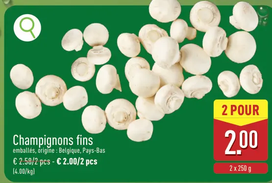 Offre: Champignons fins