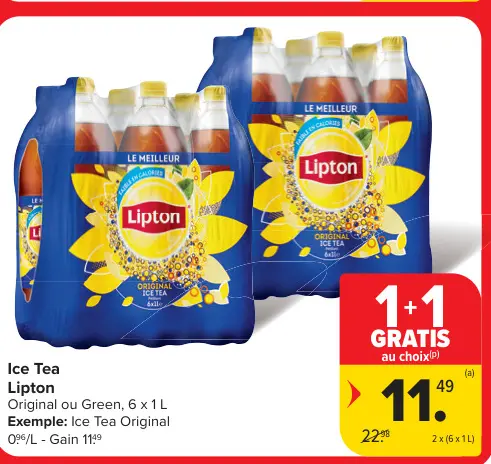 Offre: Ice Tea