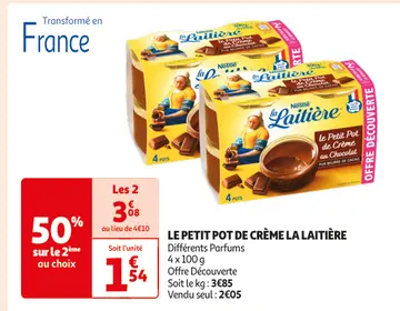 Aanbieding: LE PETIT POT DE CRÈME LA LAITIÈRE