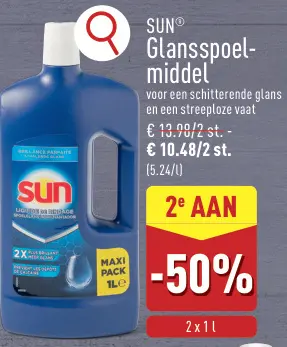 Promotie: Glansspoelmiddel