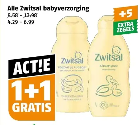 Aanbieding: Alle Zwitsal babyverzorging