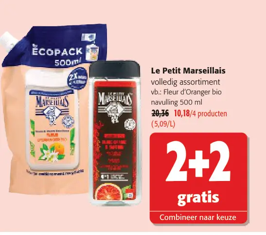 Promotie: Le Petit Marseillais
