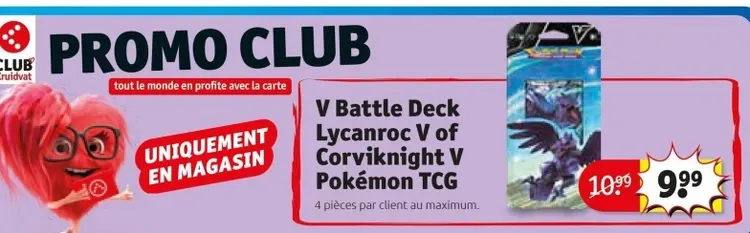 Offre: V Battle Deck Lycanroc V of Corviknight V Pok