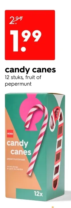 Aanbieding: candy canes