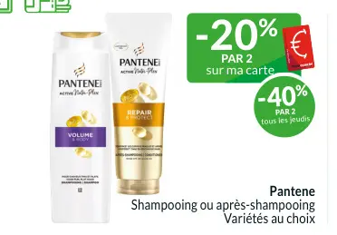 Offre: Shampooing ou après-shampooing