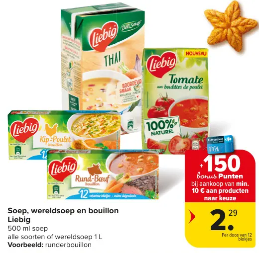 Promotie: Soep, wereldsoep en bouillon