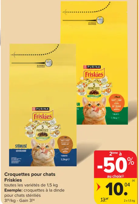 Offre: Croquettes pour chats