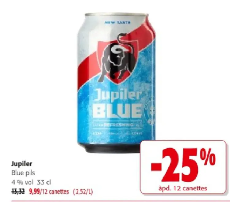 Offre: Jupiler Blue pils