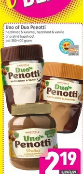 Aanbieding: Uno of Duo Penotti
