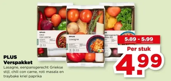 Aanbieding: Verspakket