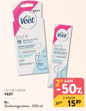 Promotie: Ontharingscrème