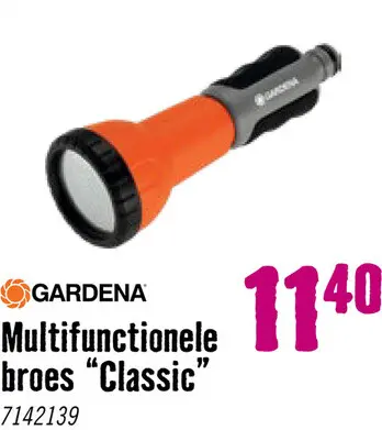 Aanbieding: GARDENA Classic multifunctionele broes