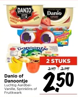 Aanbieding: Danio of Danoontje