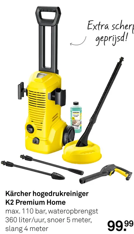 Aanbieding: Kärcher hogedrukreiniger K2 Premium Home