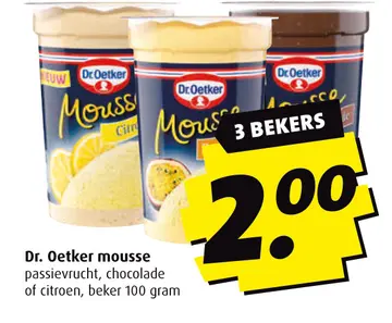 Aanbieding: Dr. Oetker mousse