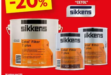 Aanbieding: Cetol Filter 7 plus