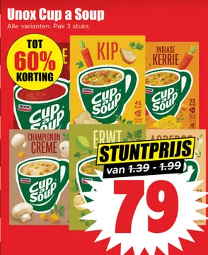 Aanbieding: Unox Cup a Soup