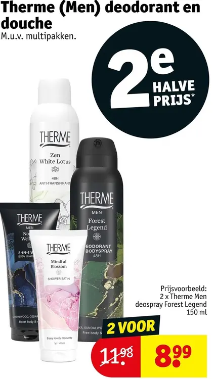 Promotie: Deodorant en douche