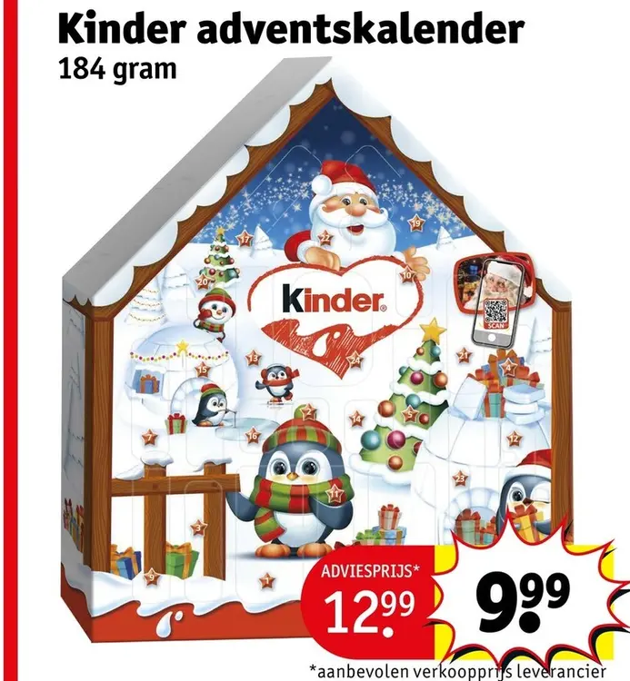 Aanbieding: Kinder Adventskalender