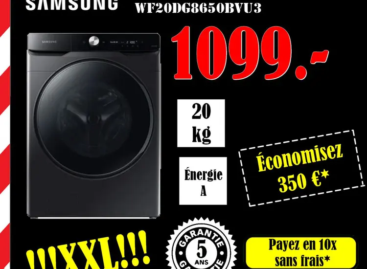 Aanbieding: Wf20dg8650bvu3