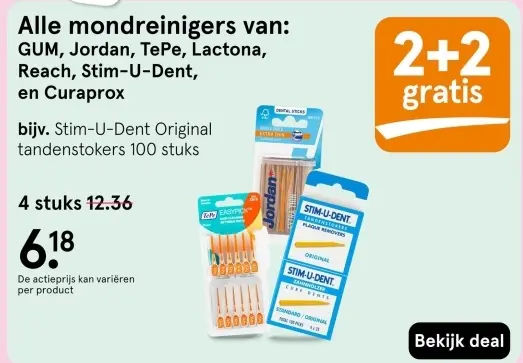 Aanbieding: Alle mondreinigers