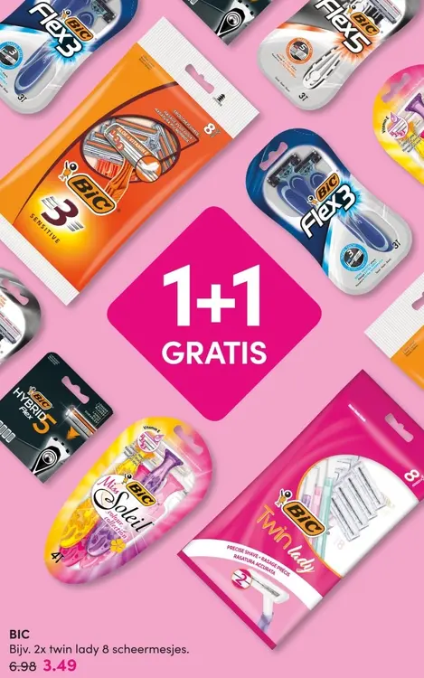 Aanbieding: BIC scheermesjes
