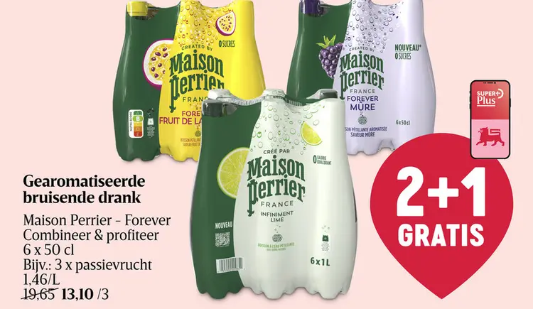 Promotie: Gearomatiseerde bruisende drank