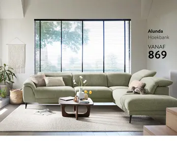 Aanbieding: Alunda Hoekbank