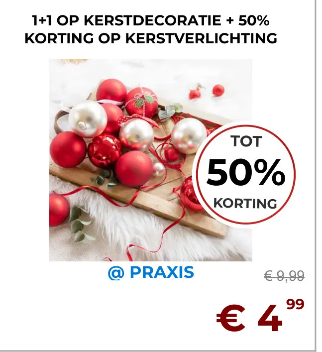 Aanbieding: Kerstdecoratie