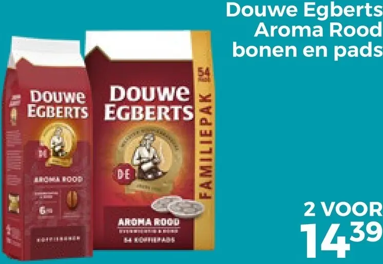 Aanbieding: Aroma Rood bonen en pads