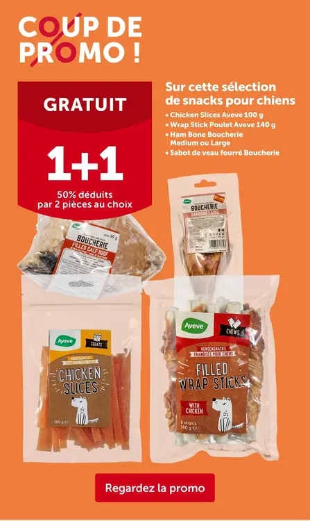 Offre: Snacks pour chiens