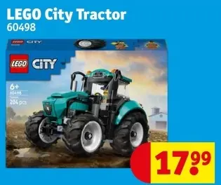 Promotie: LEGO City Tractor