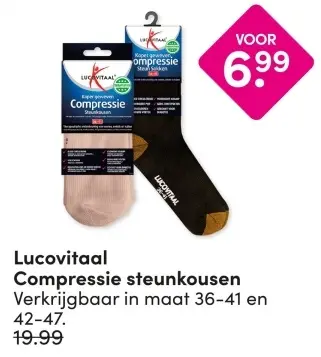 Aanbieding: Compressie steunkousen
