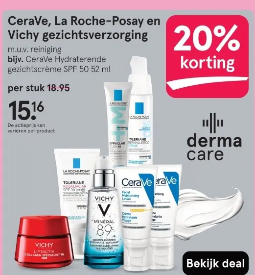 Aanbieding: gezichtsverzorging