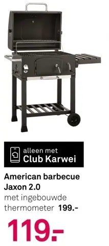 Aanbieding: American barbecue Jaxon 2.0