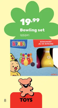 Promotie: Bowling set