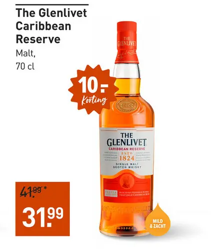 Aanbieding: The Glenlivet Caribbean Reserve