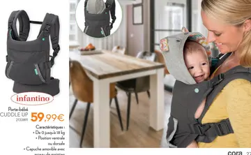 Offre: Porte-bébé CUDDLE UP