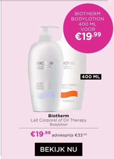 Aanbieding: Biotherm Bodylotion