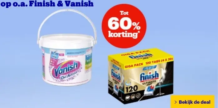 Aanbieding: Finish & Vanish