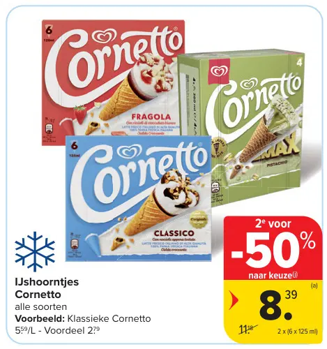 Promotie: IJshoorntjes