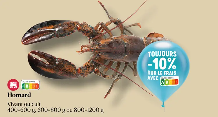 Offre: Homard | Cuit