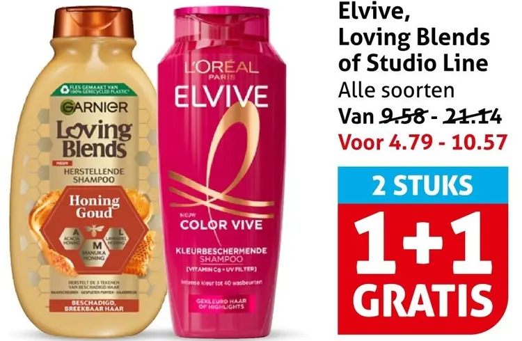 Aanbieding: Elvive, Loving Blends of Studio Line