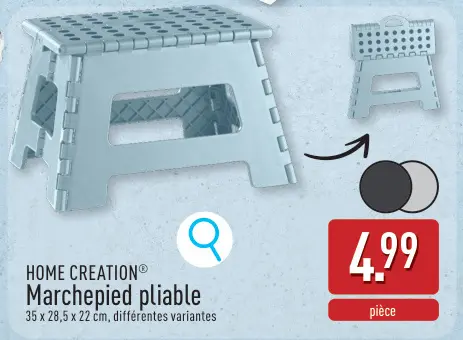 Offre: Marchepied pliable