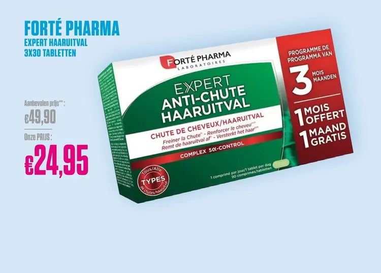 Promotie: Expert anti-chute haaruitval