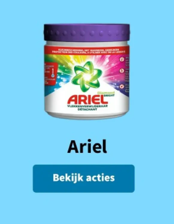 Promotie: Ariel Diamond Bright Vlekkenverwijderaar Déta