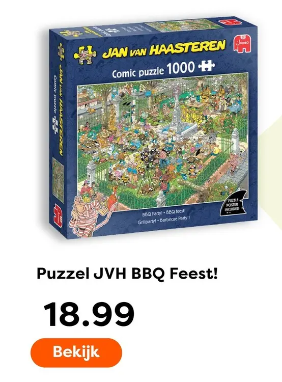 Aanbieding: Puzzel JVH BBQ Feest!